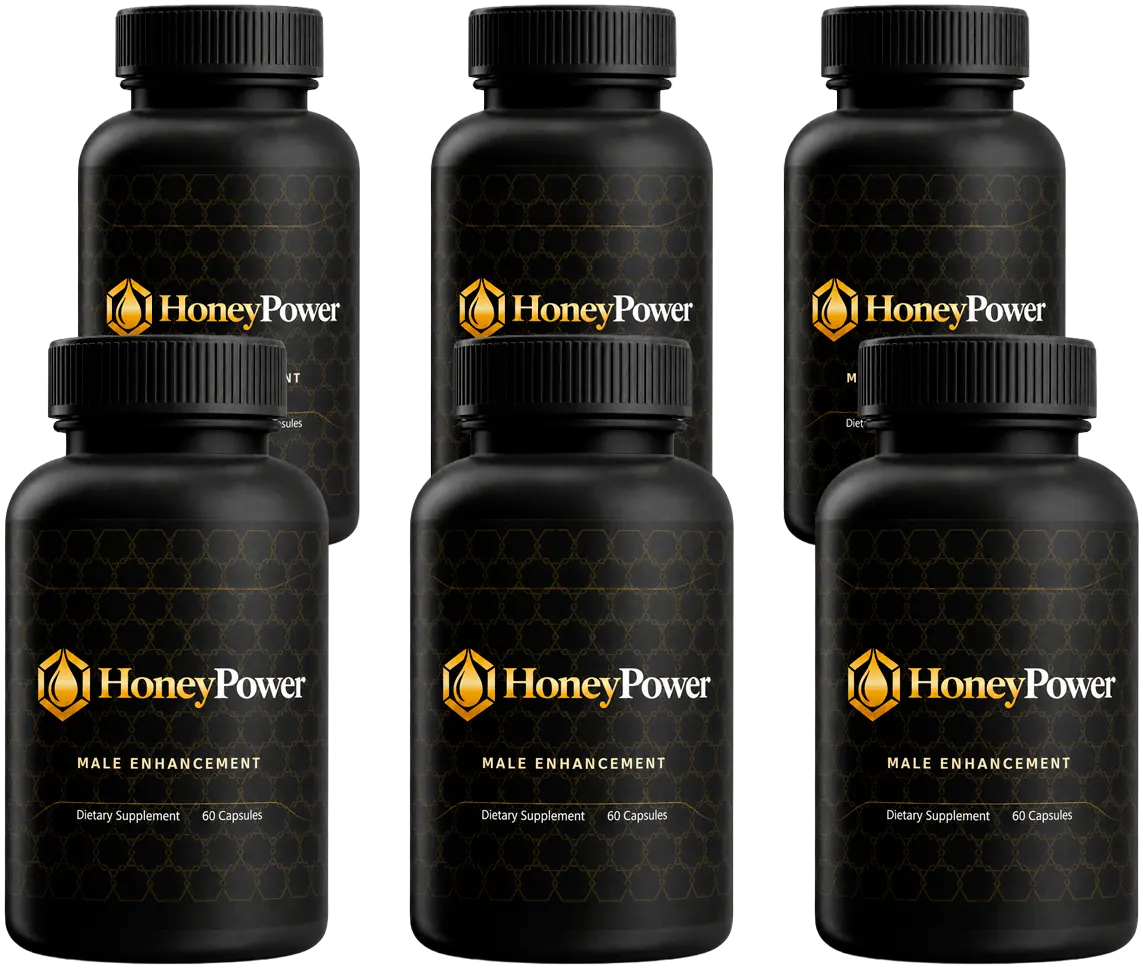 The HoneyPower 6 bottles pack